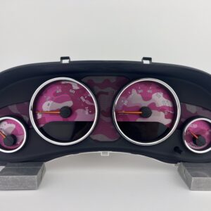 Custom Printed Stainless Gauge Face Kit