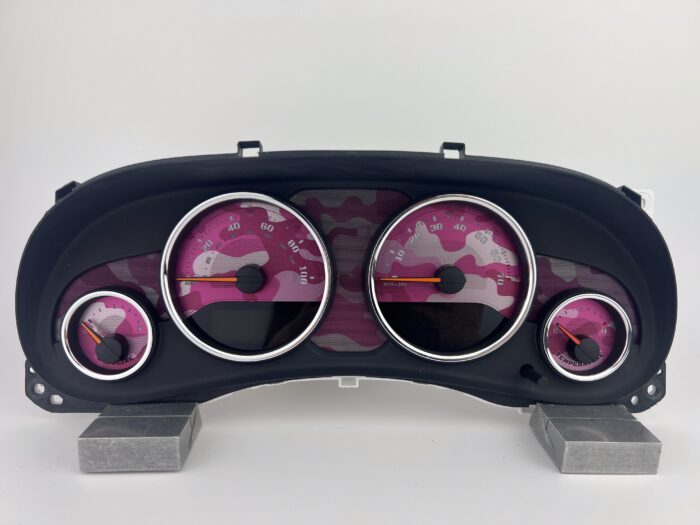 Custom Printed Stainless Gauge Face Kit