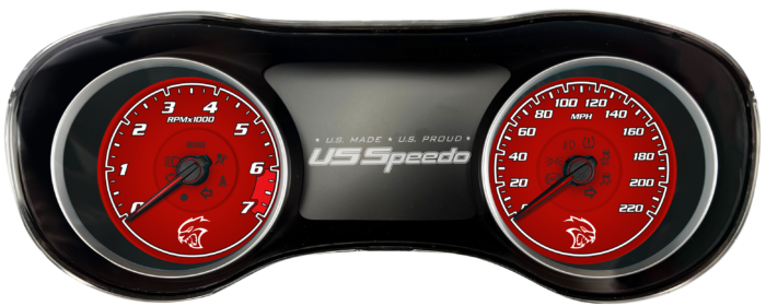 Officially Licensed Dodge Charger Redeye Custom Gauge Face Kit