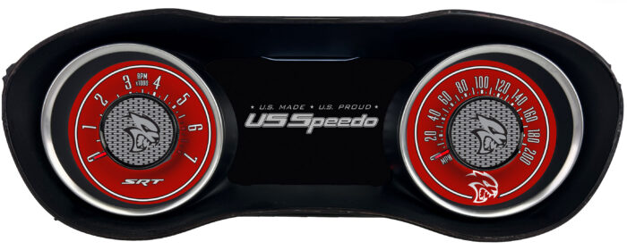 Officially Licensed Dodge Challenger Hellcat Custom Gauge Face Kit
